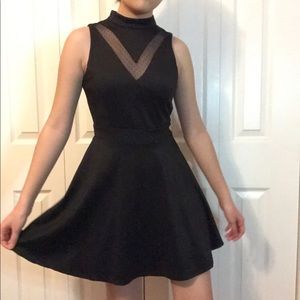 black short homecoming dress